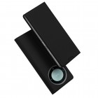 „Dux Ducis“ Skin serijos Huawei Honor Magic 5 Lite (Honor X40, Honor X9a) juodas odinis atverčiamas dėklas