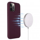 Apple iPhone 13 Pro Max „Shell“ MagSafe kieto silikono TPU bordo dėklas - nugarėlė