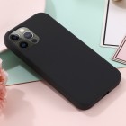 Apple iPhone 13 Pro Max „Shell“ MagSafe kieto silikono TPU juodas dėklas - nugarėlė