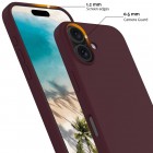 Apple iPhone 16 „Shell“ MagSafe kieto silikono TPU bordo dėklas - nugarėlė