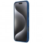 Apple iPhone 16 Pro „Nillkin“ Frosted Shield Pro Magnetic mėlynas dėklas, nugarėlė