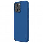 Apple iPhone 16 Pro „Nillkin“ Frosted Shield Pro Magnetic mėlynas dėklas, nugarėlė
