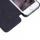 Prabangus „Nillkin“ Qin serijos juodas odinis atverčiamas Apple iPhone 5 (5s, SE) dėklas