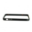 Oranžinės, juodos ir pilkos spalvų „Walnutt“ Trio kieto silikono (TPU) Apple iPhone SE (5, 5s) dėklas (rėmelis) - kraštų apvadas, bamperis, angliškai vadinamas tiesiog iphone bumper