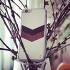 Apple iPhone 6 (6s) „Crafted Cover“ Sparnai natūralaus medžio dėklas (šviesus medis)
