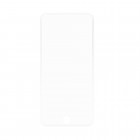 iPhone 6 Plus (6s+) Tempered Glass sustiprintos apsaugos skaidrus pilnai dengiantis apsauginis ekrano stiklas su silikoniniais (TPU) apvadais - kraštais  		0,3 mm