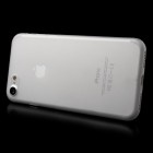 Ploniausias pasaulyje plastikinis skaidrus Apple iPhone 7 (iPhone 8) baltas dėklas - nugarėlė