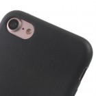 Apple iPhone 7 (iPhone 8) kieto silikono TPU juodas dėklas - nugarėlė