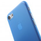 Ploniausias pasaulyje plastikinis skaidrus Apple iPhone 7 mėlynas dėklas - nugarėlė