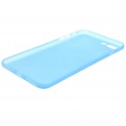 Ploniausias pasaulyje plastikinis skaidrus Apple iPhone 7 Plus (iPhone 8 Plus) mėlynas dėklas - nugarėlė
