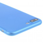 Ploniausias pasaulyje plastikinis skaidrus Apple iPhone 7 Plus (iPhone 8 Plus) mėlynas dėklas - nugarėlė