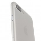 Ploniausias pasaulyje plastikinis skaidrus Apple iPhone 7 Plus (iPhone 8 Plus) pilkas dėklas - nugarėlė