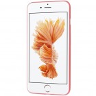 Ploniausias pasaulyje plastikinis skaidrus Apple iPhone 7 Plus (iPhone 8 Plus) raudonas dėklas - nugarėlė