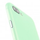 Ploniausias pasaulyje plastikinis skaidrus Apple iPhone 7 Plus žalias dėklas - nugarėlė
