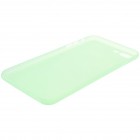 Ploniausias pasaulyje plastikinis skaidrus Apple iPhone 7 Plus žalias dėklas - nugarėlė