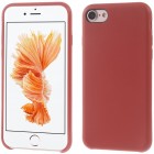 Apple iPhone 7 (iPhone 8) kieto silikono TPU raudonas dėklas - nugarėlė