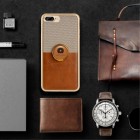 WUW Kickstand Apple iPhone 7 (iPhone 8) rudas plastikinis dėklas
