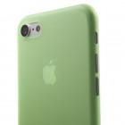 Ploniausias pasaulyje plastikinis skaidrus Apple iPhone 7 žalias dėklas - nugarėlė
