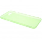 Ploniausias pasaulyje plastikinis skaidrus Apple iPhone 7 žalias dėklas - nugarėlė
