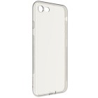 Apple iPhone 7 (iPhone 8) „Devia“ Naked Case TPU ploniausias silikoninis skaidrus pilkas permatomas dėklas ir apsauginis ekrano stiklas