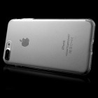 Apple iPhone 7 Plus (iPhone 8 Plus) skaidrus (permatomas) kieto silikono TPU ploniausias pasaulyje bespalvis dėklas - nugarėlė