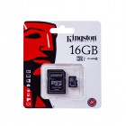 „Kingston“ MicroSD atminties kortelė 16 Gb, 10 Klasė su SD adapteriu