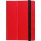 Lenovo IdeaTab MIIX 320 10.1 atverčiamas Litchi raudonas odinis dėklas - knygutė