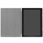 Lenovo Tab410 (TB-X304F) atverčiamas baltas odinis dėklas (sulankstomas)