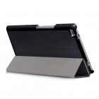 Lenovo Tab4 8.0 (TB-8504F) atverčiamas juodas odinis dėklas (sulankstomas)