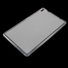 Lenovo Tab4 8 Plus (TB-8704F/N) kieto silikono (TPU) matinis dėklas skaidrus - nugarėlė