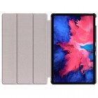 Lenovo Tab P11 11" (J606F) atverčiamas auksinis odinis dėklas (sulankstomas)