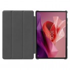 Lenovo Tab P12 12.7" atverčiamas žalias odinis dėklas (sulankstomas)