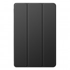 Lenovo Tab P12 12.7" solidus atverčiamas juodas odinis dėklas - knygutė (sulankstomas)