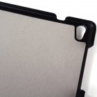 Lenovo Tab S8-50 atverčiamas juodas odinis dėklas (sulankstomas) 