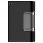 Lenovo Yoga Tab 11 atverčiamas juodas odinis dėklas - knygutė