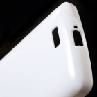LG F60 (D390) kieto silikono TPU baltas dėklas - nugarėlė