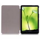 LG G Pad II 10.1" (LG G Pad 2 10.1" LTE V940) atverčiamas žalias odinis dėklas - knygutė