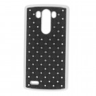LG G3 D850 elegantiškas juodas dėklas su blizgučiais