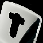LG G3 D855 (D850, D851) „S-Line“ kieto silikono skaidrus TPU dėklas - nugarėlė