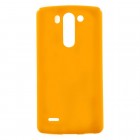 LG G3 S (Beat) D722 geltonas Mercury kieto silikono (TPU) dėklas