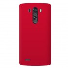 LG G3 S D722 plastikinis raudonas dėklas - nugarėlė