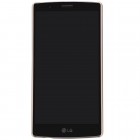 LG G4 (H815) Nillkin Frosted Shield auksinis plastikinis dėklas + apsauginė ekrano plėvelė