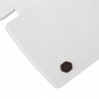 Prabangus „Nillkin“ Qin serijos baltas odinis atverčiamas LG G4 H815 dėklas 