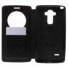 Roar Noble atverčiamas LG G4 Stylus H635 juodas odinis dėklas