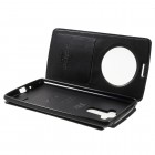 Roar Noble atverčiamas LG G4 Stylus H635 juodas odinis dėklas