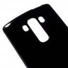 LG G4s (H735) Mercury juodas kieto silikono tpu dėklas - nugarėlė