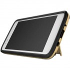 Sustiprintos apsaugos LG G5 H850 auksinis kieto silikono (TPU) ir plastiko dėklas