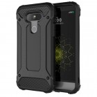 LG G5 (H850) juodas kieto silikono (TPU) ir plastiko dėklas