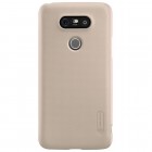 LG G5 (H850) auksinis plastikinis dėklas + Nillkin ekrano plėvelė