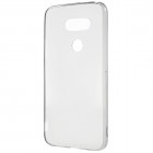 LG G5 (H850) skaidrus (permatomas) kieto silikono TPU ploniausias pasaulyje pilkas dėklas